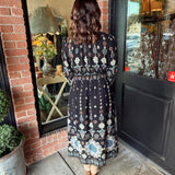 Joyce Pattern  Maxi Dress