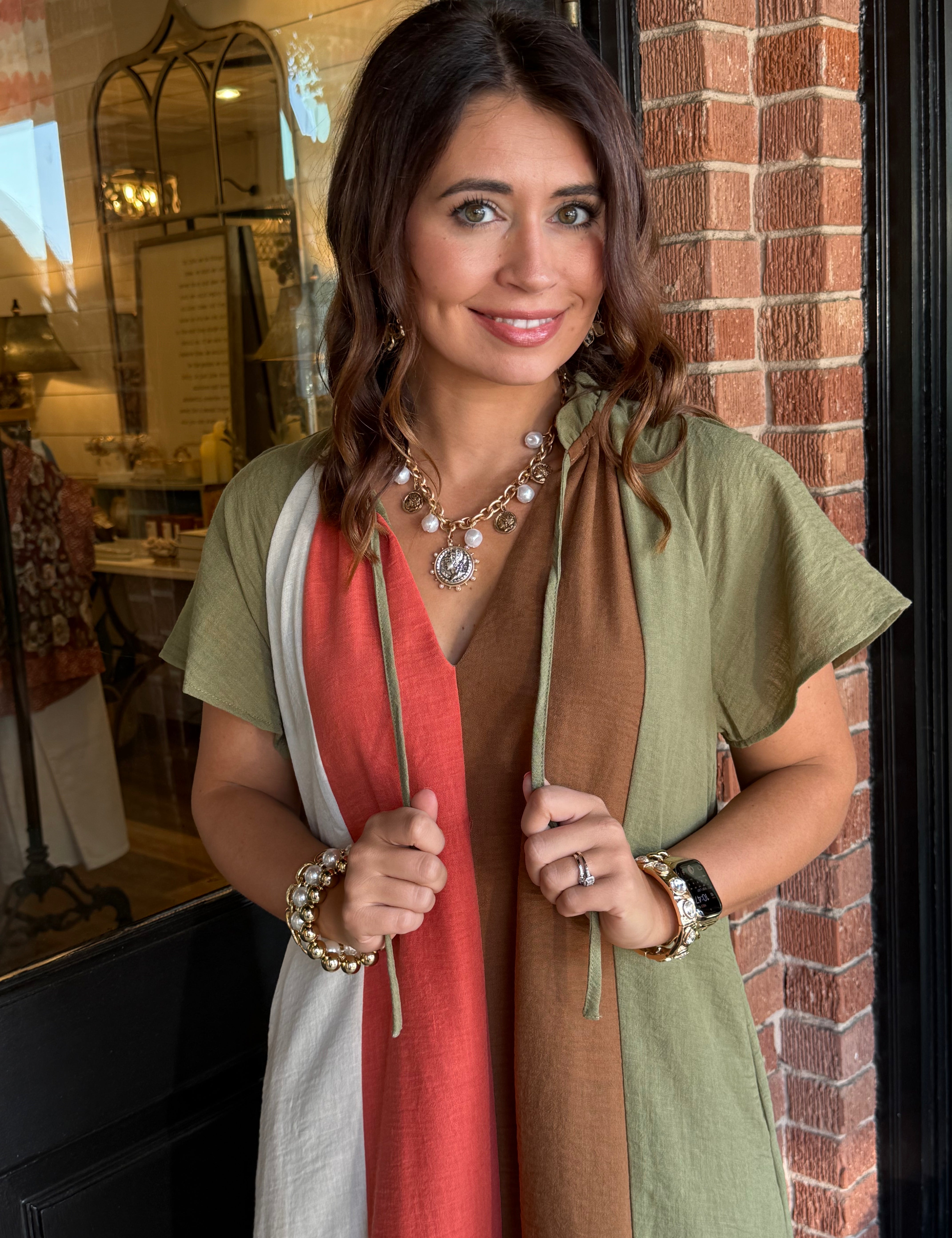 Presley Colorblocked Dress