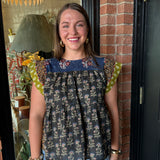 Evie Multi-Print Sleeveless Top