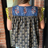Evie Multi-Print Sleeveless Top