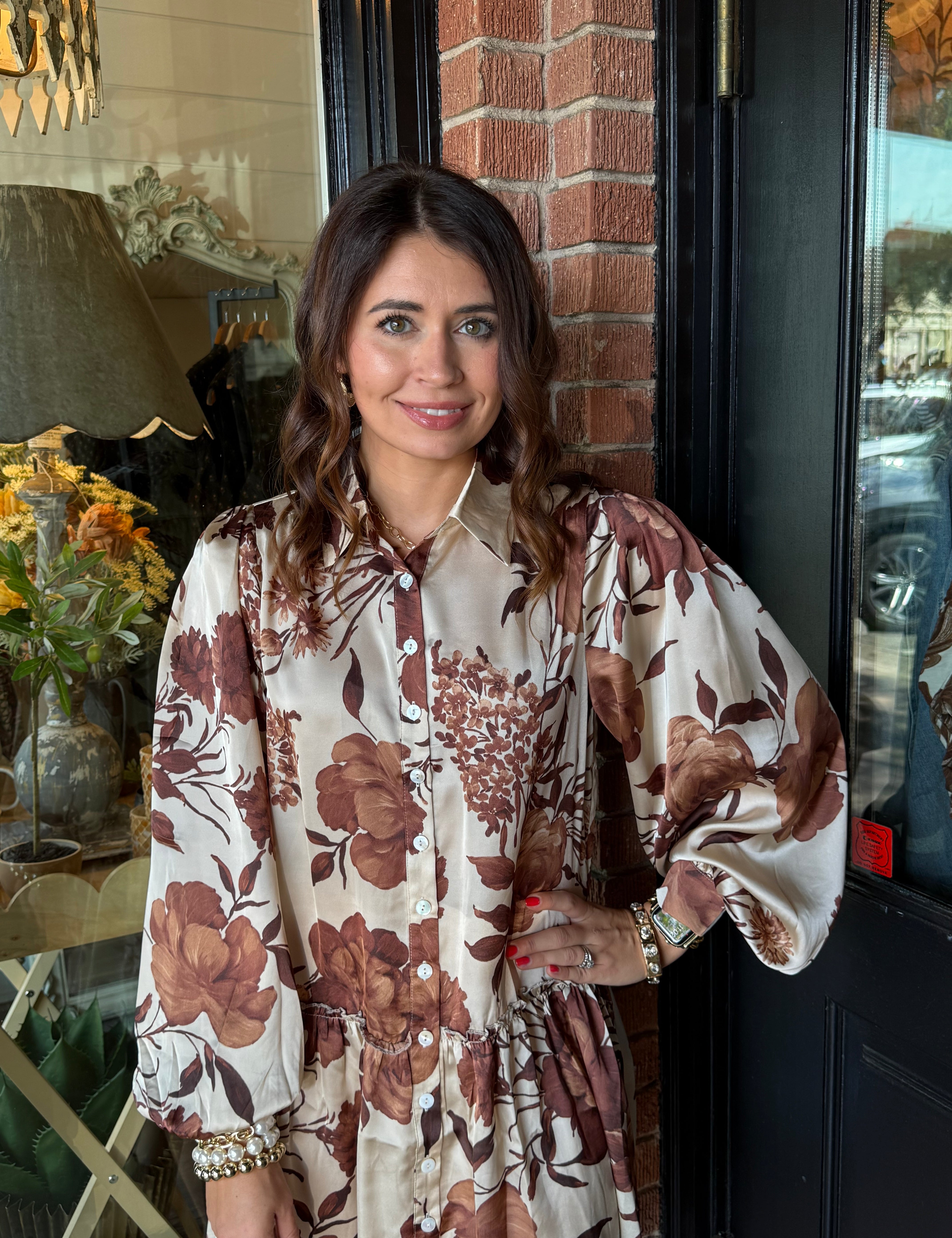 Jennifer Brown Floral Dress