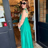 Gloria Floral Tassel Midi Dress