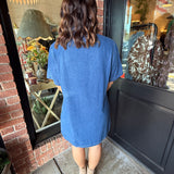 Rory Short Sleeve Denim Dress