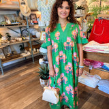 Betina Floral Midi Dress