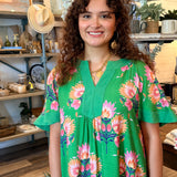 Betina Floral Midi Dress