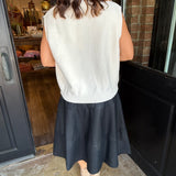 Maisie Neck Sweater Vest