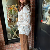 Hailey Horse Button Down Top