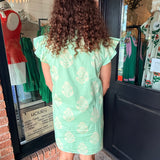 Magnolia Embroidered Dress