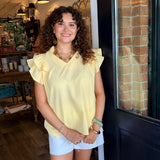 Bailey Ruffle Sleeve Blouse