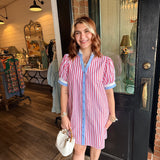 Brinley Striped Shift Dress