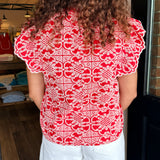 Keke Embroidered Top