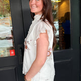 Emma Embroidered Top