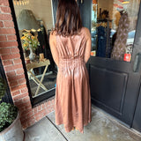 Delaney Pleated Maxi Dress
