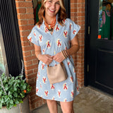 Harper Lobster Print Dress