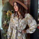 Wynonna Western Print Dress