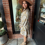 Wynonna Western Print Dress