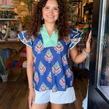 Janet Boho Floral Top