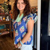 Janet Boho Floral Top