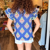 Janet Boho Floral Top