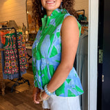 Savannah Botanical Peplum Top