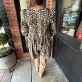 Natalie Pleated Long Romper