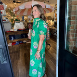 Tanya Floral Midi Dress