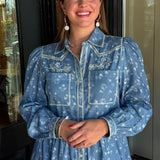 Lynn Western Dress