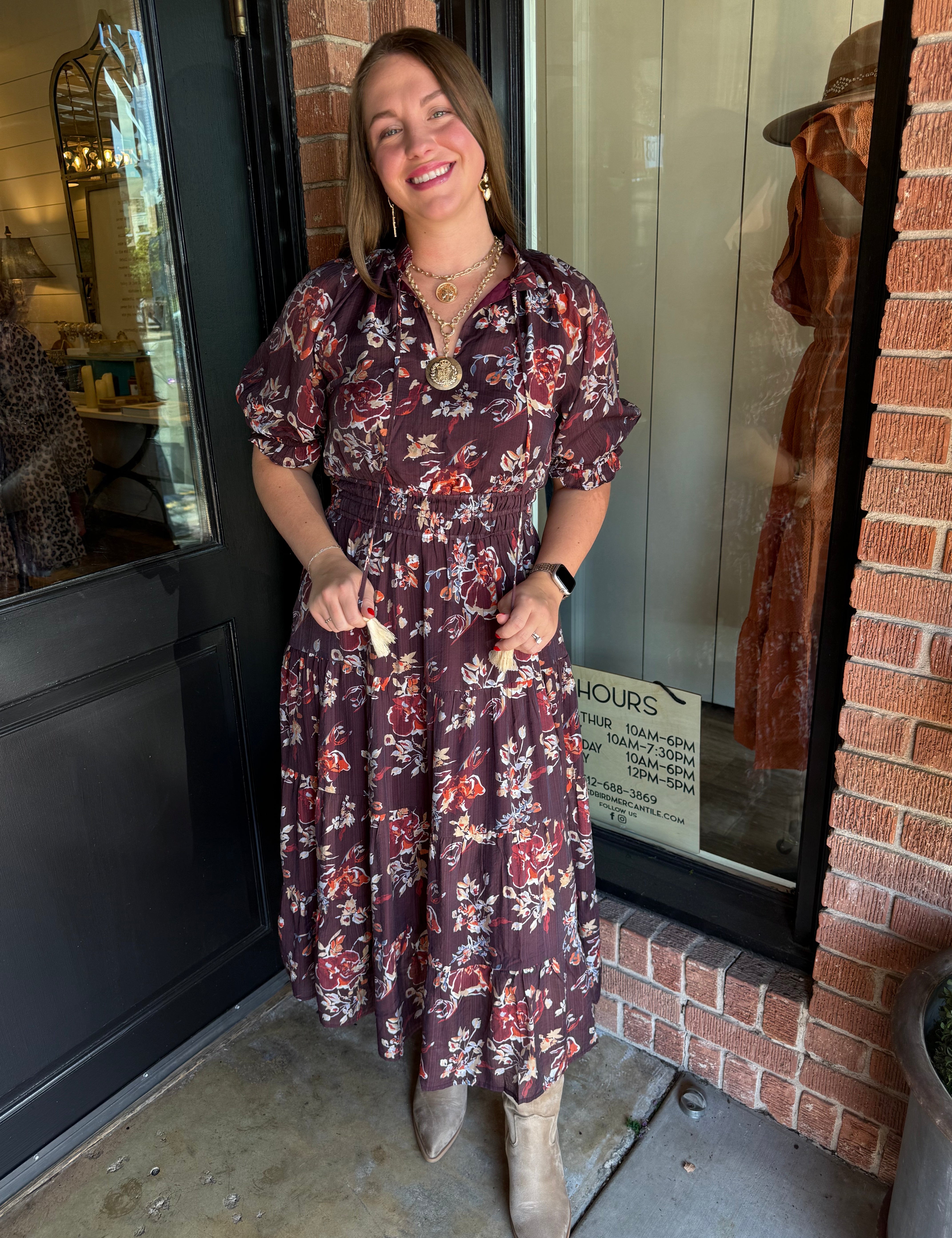 Lainey Floral Maxi Dress