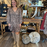 Kay Cheetah Dress