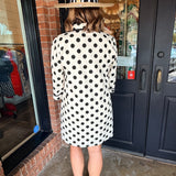 Susan Polka Dot Mini Dress