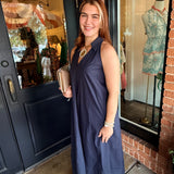 Claire Collared Maxi Dress