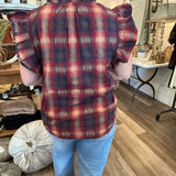 Curry Plaid Top