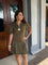 Angelica Suede Dress