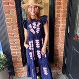 Erica Tiered Midi Dress