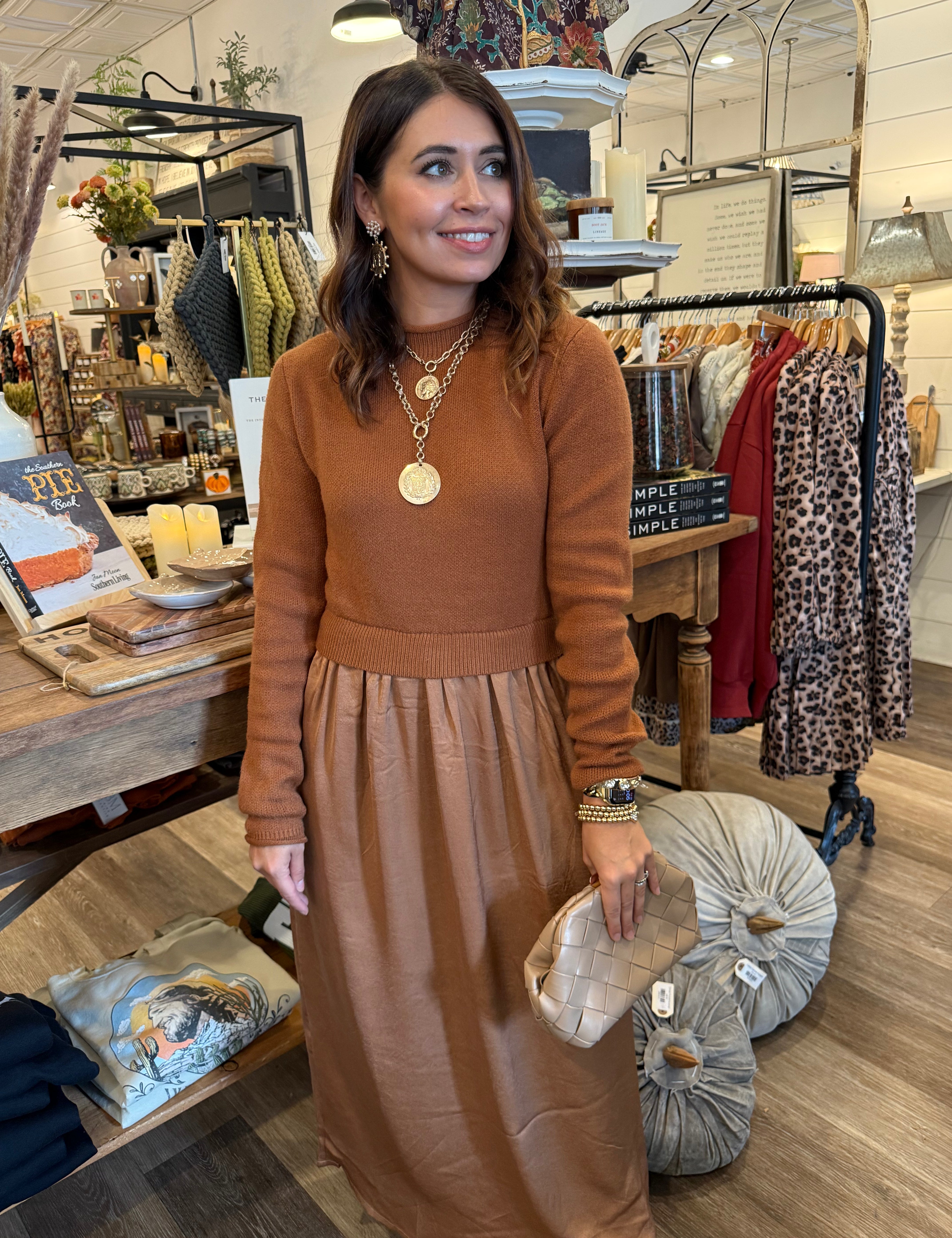 Ember Knit Top Maxi Dress