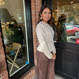 Saylor Zip Front Faux Suede jacket