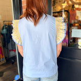 Charli V-Neck Solid Top