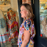 Dixie Floral Pattern Top