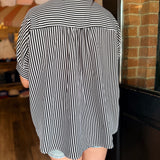 Bella Oversized Button Down Top