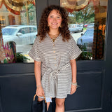 Callie Stripe Romper