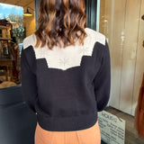 Chloe Colorblock Knit Cardigan