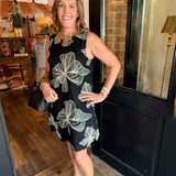 Jordon Sleeveless Floral Mini Dress