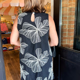 Jordon Sleeveless Floral Mini Dress