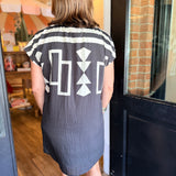 Suzie Button Shirt Dress
