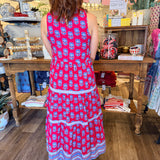 Celine Floral Midi Dress