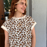 Macey Leopard Top + Short Set