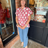 Kristi Polka Dot Top