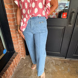 Kayla Denim Wide Leg Pants