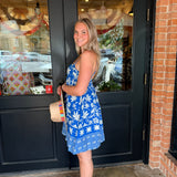Devin Tropical Mini Dress