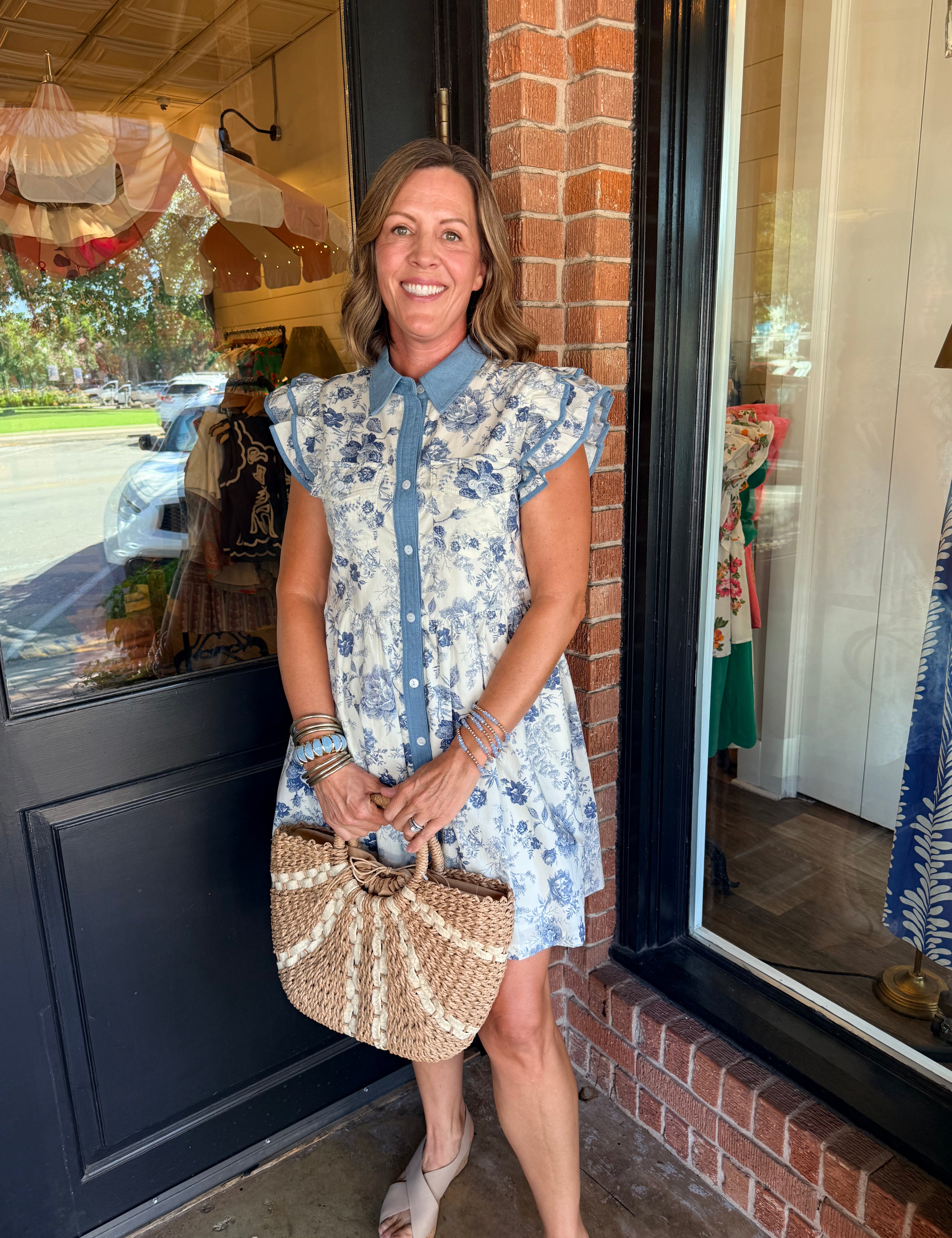 Rihana Floral Mini Dress